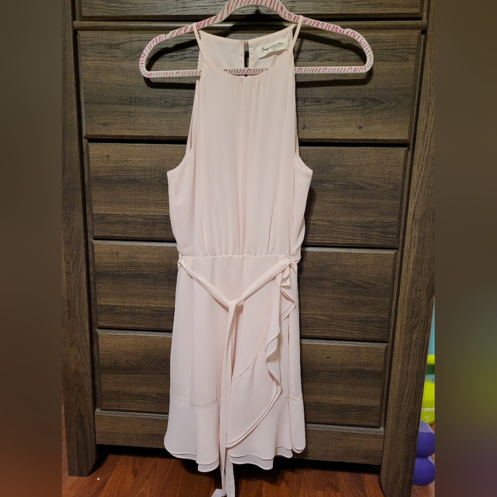 Light pink bridal shower  dress